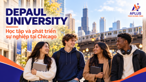 Sinh viên quốc tế tại DePaul University ở Chicago cùng APLUS